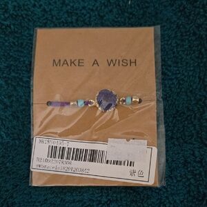 Purple Beaded Bracelet